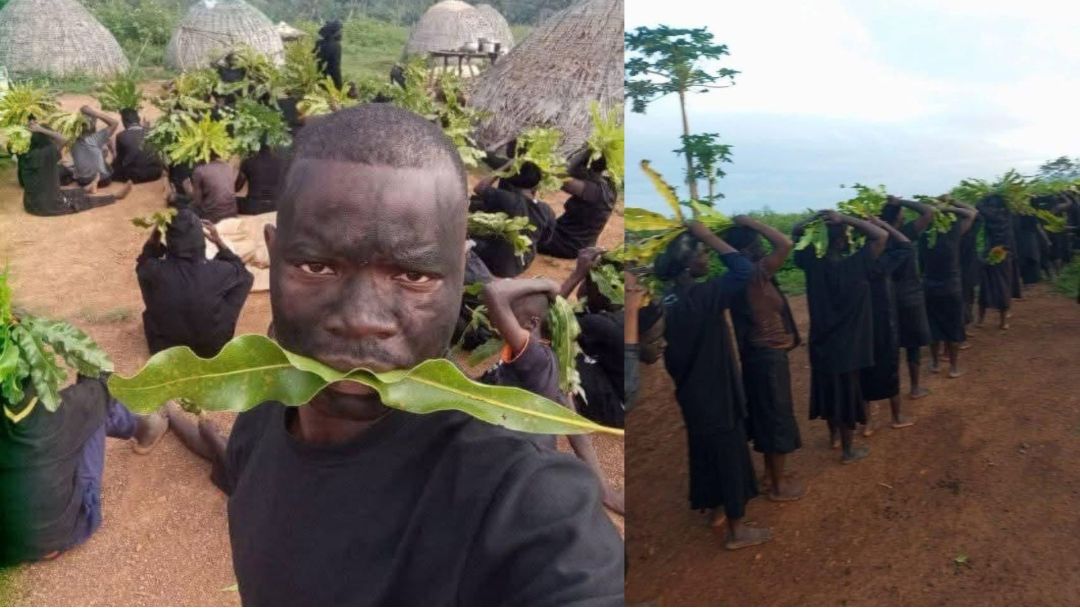 Manoma na Kudancin Kaduna Sun Zana Fuska da Baƙi, Sun Yi Zanga-zanga Zuwa Fadar Sarkin Ba Tafe Don Kai Korafi Kan Hare-haren Makiyaya