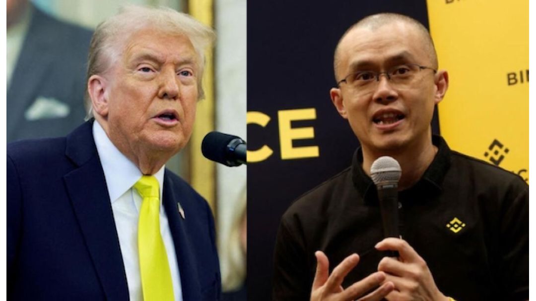 Trump Ebereela Onye Guzobere Binance, Changpeng Zhao
