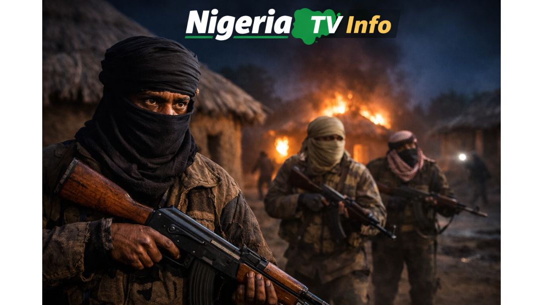 Featured image: BREAKING: Terrorists Storm Plateau State Community At Night, Kill Seven Residents, Several Others Missing