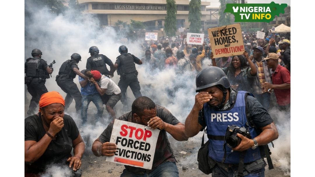 Outrage Over Police Crackdown On Lagos Anti-Demolition Protesters