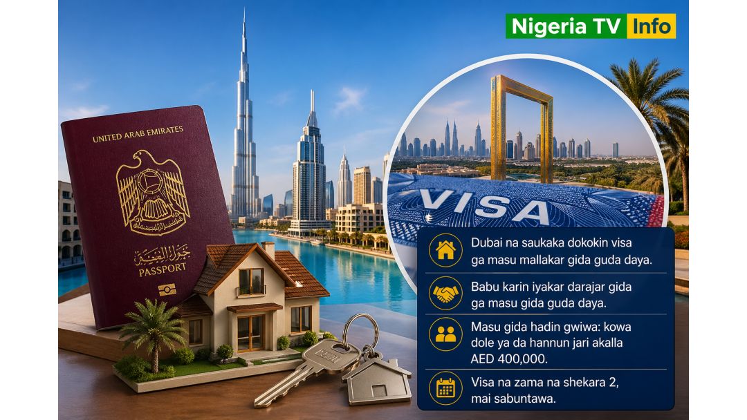 Featured image: Dubai Dínkù Ìlànà Visa Fún Àwọn Olùní Ilé Kàn Kọ̀ọ̀kan