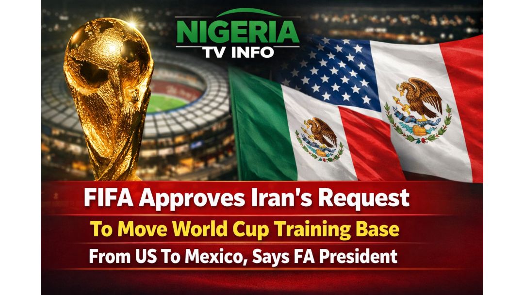 Featured image: FIFA Kwenyere Arịrịọ Iran Ka Ebufe Ebe Nkwadebe Iko Ụwa Ha Site Na America Gaa Mexico, Ka Onye Isi FA Siri Kwuo