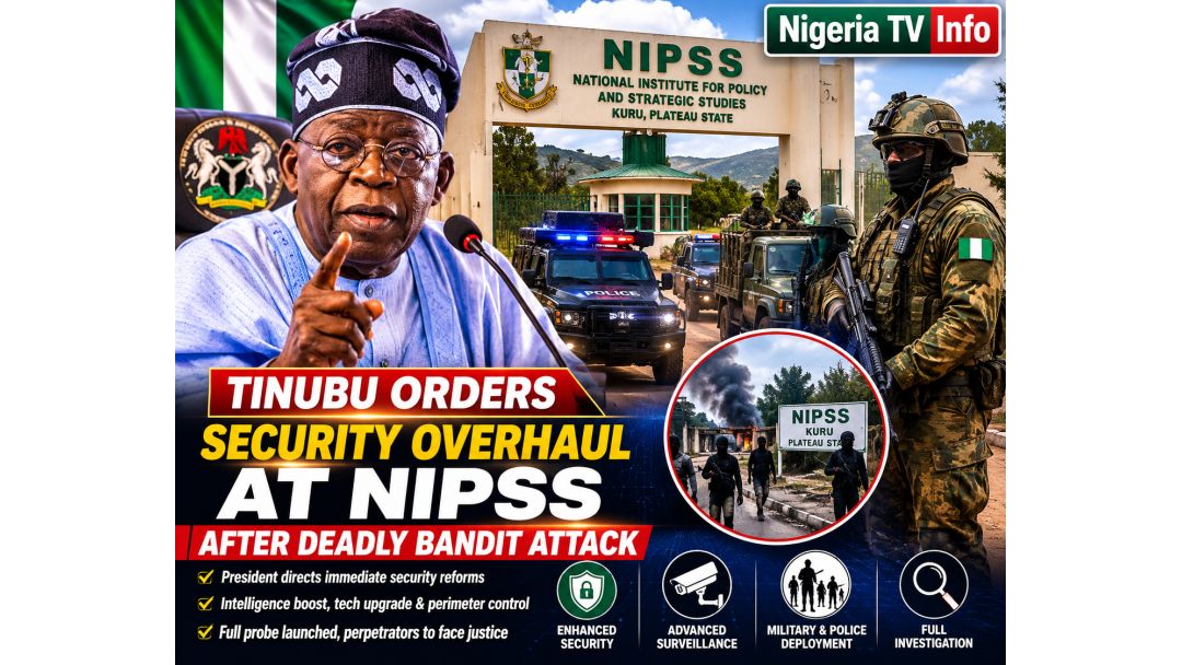 Tinubu Paṣẹ Ayẹwo Aabo Pataki Lẹ́yìn Ikọlu Àwọn Ìbọn Lórí NIPSS