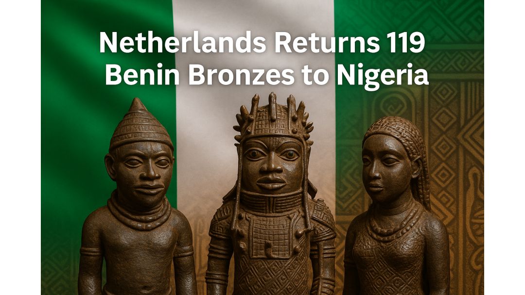 Featured image: Netherlands Returns 119 Benin Bronzes to Nigeria